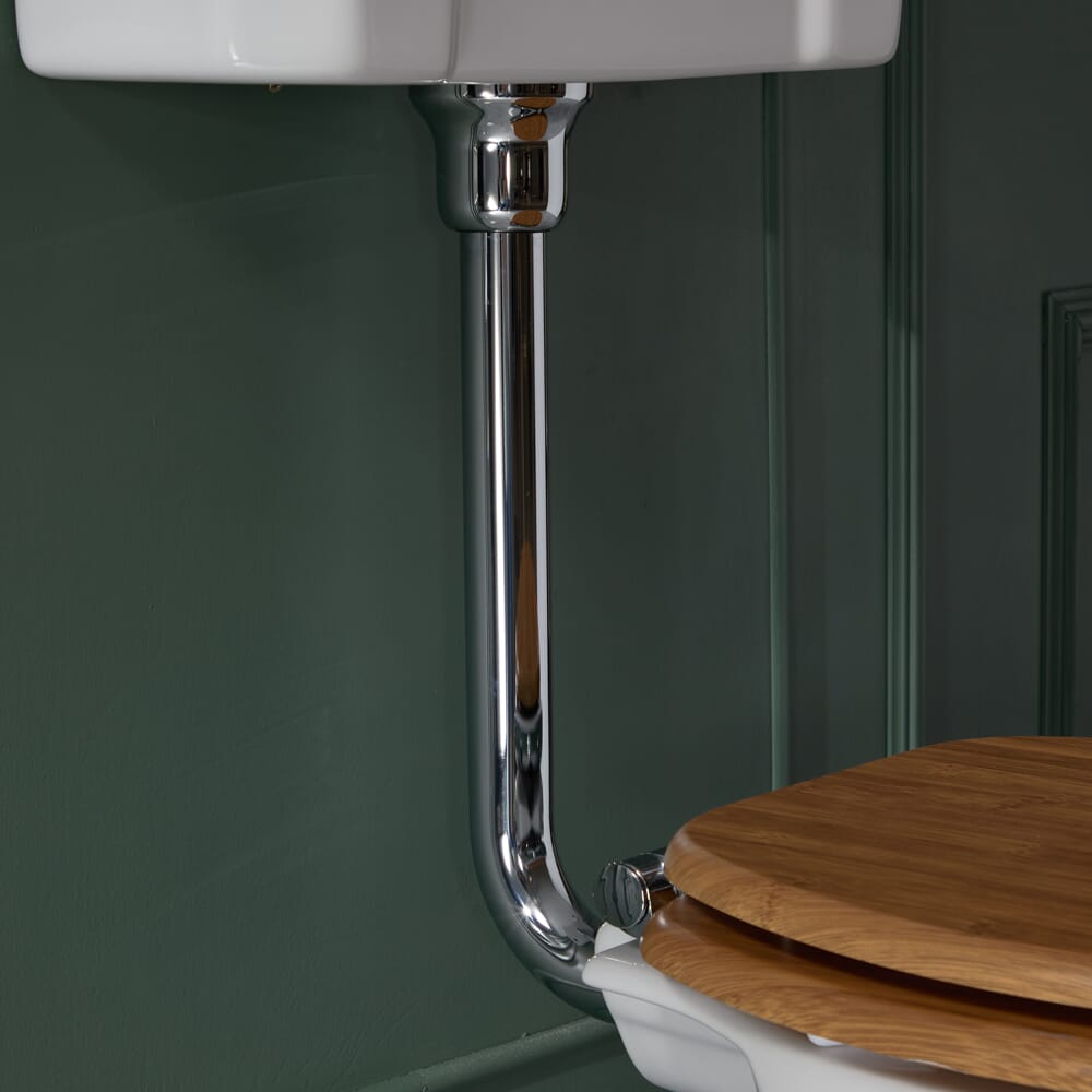 Kit di Scarico per Cassetta Bassa - Cromato - Elizabeth