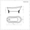Vasca da Bagno Freestanding Tradizionale - 1710mm x 740mm - Scelta di Finiture Metallizzate e Piedini - Legend