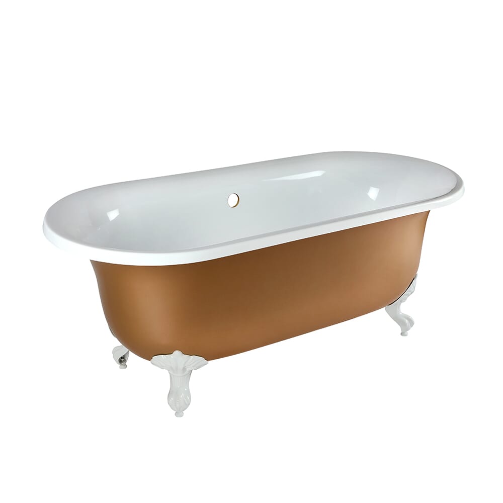 Vasca da Bagno Freestanding Tradizionale - 1730mm x 780mm - Scelta di Finiture Metallizzate e Piedini - Richmond