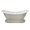 Vasca da Bagno Tradizionale a Doppia Estremità con Base - 1750 mm x 730 mm - Scelta di Finiture - Ryther