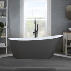 Vasca da Bagno Moderna Freestanding - Disponibile in Diversi Colori e Dimensioni - Otterton