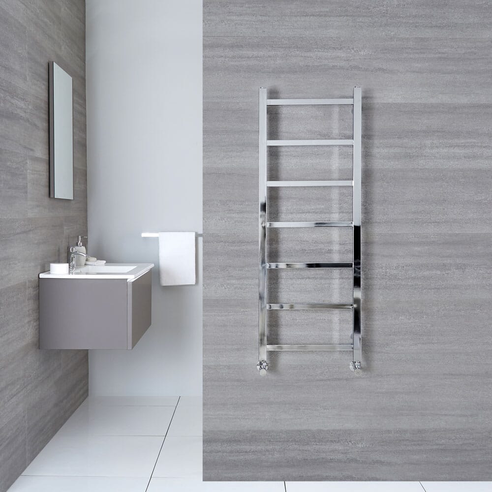 Scaldasalviette Moderno - Cromato - 1200mm x 450mm - Select
