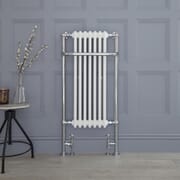 Scaldasalviette Tradizionale - Cromato/Bianco - 1130mm x 553mm - Elizabeth