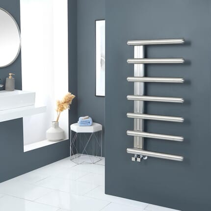 Scaldasalviette di Design Satinato Lucido - 1000mm x 500mm - Ivor