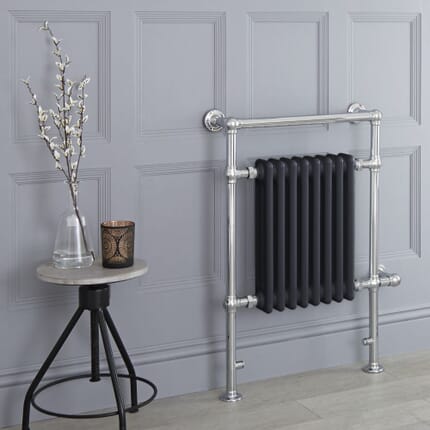 Scaldasalviette Termoarredo Bagno Elettrico Antracite Elizabeth - Disponibile in Diverse Misure