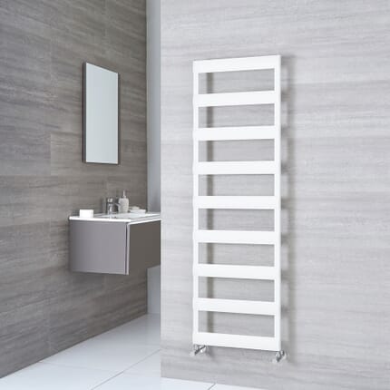 Scaldasalviette Verticale Moderno - Bianco - 1590mm x 500mm - Gradus