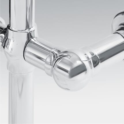 Accessorio Copri Cavi per Elemento Riscaldante – Cromato