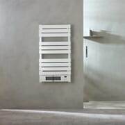 Scaldasalviette Elettrico Smart con Ventola - Bianco - Scelta di Dimensioni - Linus - ECOSO by Hudson Reed