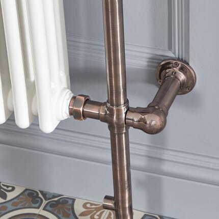 Accessorio Copricavo per Elemento Riscaldante in Bronzo Spazzolato