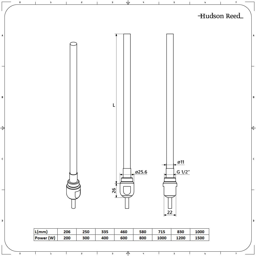 product dimensions