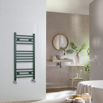 Scaldasalviette Diritto Verde (Evergreen) - Scelta delle Dimensioni - Ive