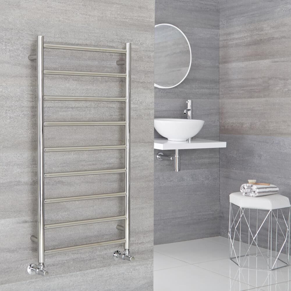 Scaldasalviette di Design in Acciaio Inossidabile Quo - Diverse Misure Disponibili