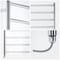 Radiatore Scaldasalviette Elettrico in Acciaio Inox – Quo – Diverse Misure