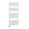 Scaldasalviette Elettrico di Design Bianco con Elemento Termostatico - Pannelli Piatti - 975 x 450mm - Lustro