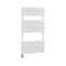Scaldasalviette Elettrico di Design Bianco con Elemento Termostatico - Pannelli Piatti - 825 x 450mm - Lustro