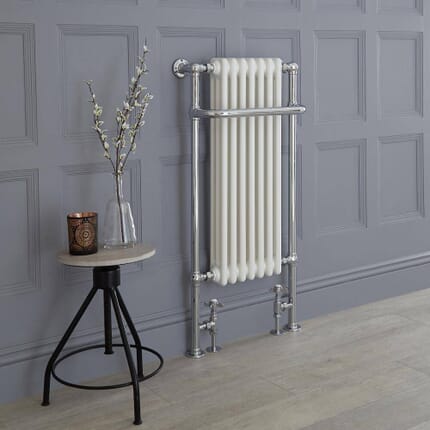 Scaldasalviette Termoarredo Bagno Bianco Elizabeth - Disponibile in Diverse Misure