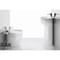Lavabo Indipendente Moderno - Bianco Lucido - 540mm x 440mm (1 foro) - Hudson Reed x RAK Illusion