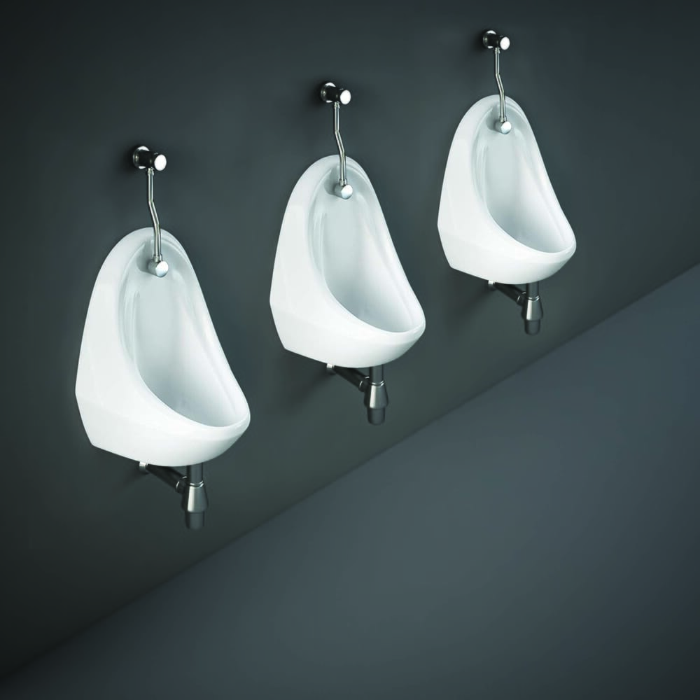 Sistema per Orinatoio ad Incasso con Tre Orinatoi - Hudson Reed x RAK Jazira