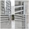 Scaldasalviette Termoarredo Bagno Elettrico Curvo Cromato - 800 x 500mm - Kent