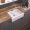 Lavabo da Cucina Stile Country in Ceramica - Scelta di Dimensioni - Rowan