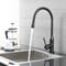 Rubinetto Miscelatore Lavello Cucina Retro Colore Nero