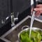 Rubinetto Miscelatore Lavello Cucina Nero con Doccia