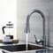 Rubinetto Miscelatore da Cucina Moderno con Doccetta Estraibile - Cromato - Como