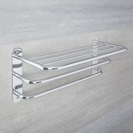 Porta Salviette a 3 Livelli - Cromato - Como