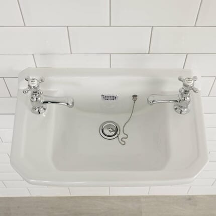 Lavabo Bagno Sospeso Retro 51x30 cm - Richmond