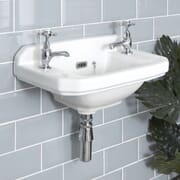 Lavabo Bagno Sospeso Retro 51x30 cm - Richmond
