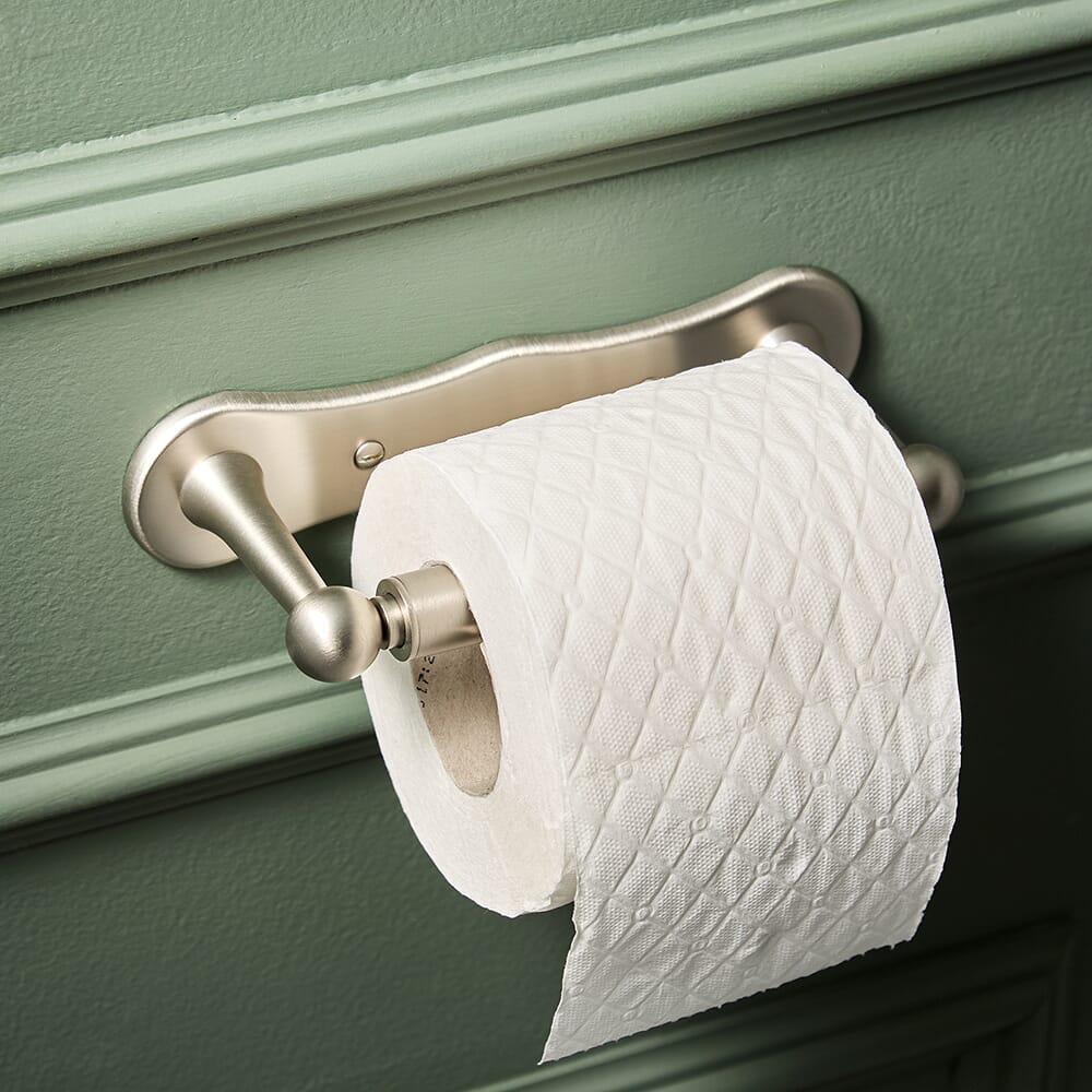 Hudson Reed Elizabeth - Porta Rotolo Carta Igienica Tradizionale Murale  - Scelta di Finiture