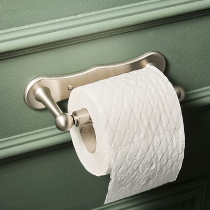 Hudson Reed Elizabeth - Porta Rotolo Carta Igienica Tradizionale Murale - Scelta di Finiture