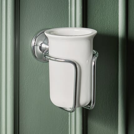 Bicchiere Porta Spazzolino Tradizionale - Scelta di Finiture - Elizabeth