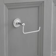 Porta Rotolo Carta Igienica - Cromato - Elizabeth