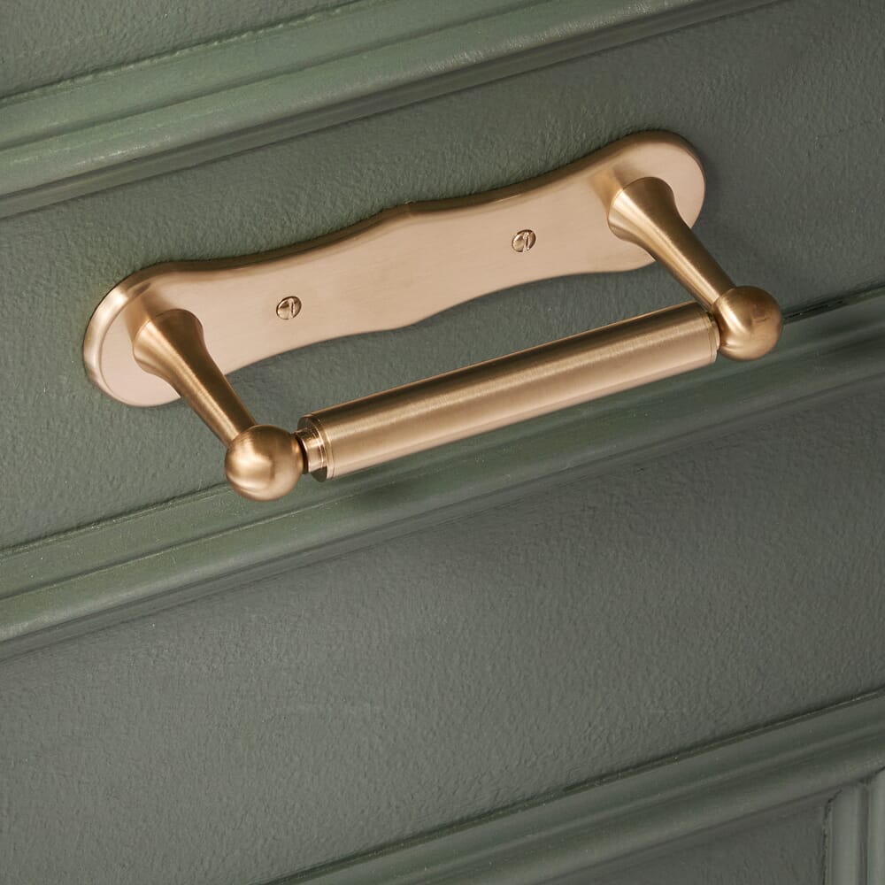 Set di 4 Accessori per il Bagno - Oro Satinato - Elizabeth