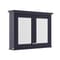 Armadietto a Specchio Blu (Twilight Blue) - 1050mm x 750mm - Old London