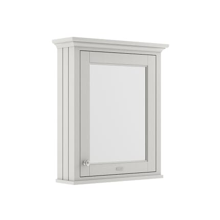 Armadietto a Specchio Grigio Chiaro (Timeless Sand) - 650mm x 750mm - Old London