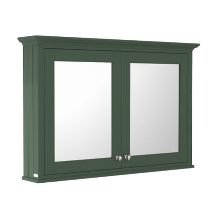 Armadietto a Specchio Verde (Hunter Green) - 1050mm x 750mm - Old London