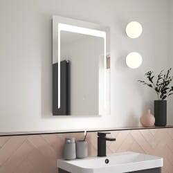 Specchio con Illuminazione a LED 20W e Antiappannamento - 500mm x 700mm
- Hudson Reed