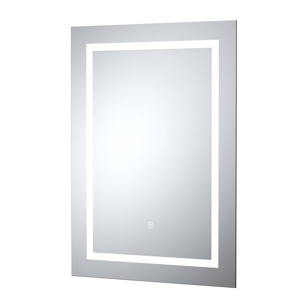 Specchio Moderno con Illuminazione a LED 21W e Antiappannamento - 500mm x 700mm  - Hudson Reed
