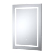 Specchio Moderno con Illuminazione a LED 21W e Antiappannamento - 500mm x 700mm  - Hudson Reed