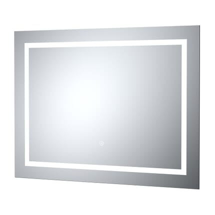 Specchio con Illuminazione a LED 21W e Antiappannamento - 800mm x 600mm  - Hudson Reed