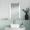 Specchio per Ambienti Interni con Illuminazione a LED 21W e Antiappannamento- 500mm x 700mm - Hudson Reed