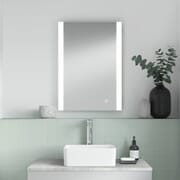 Specchio per Ambienti Interni con Illuminazione a LED 21W e Antiappannamento- 500mm x 700mm  - Hudson Reed