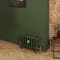 Radiatore Tradizionale in Ghisa a 4 Colonne - Alto 360mm - Finitura Verde Duck Green di Farrow & Ball - Mercury