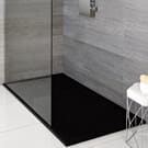 Piatto Doccia Rettangolare Effetto Pietra Colore Grigio Antracite 1700x900mm - Rockwell
