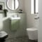 Sanitario Sospeso Moderno Rotondo senza Brida con Sedile a Chiusura Ammortizzata - Hudson Reed