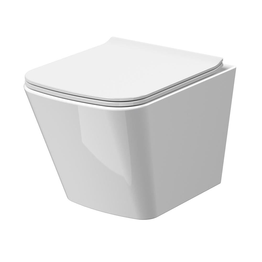 Sanitario Sospeso Moderno con Sedile Ammortizzato - Hudson Reed