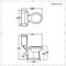 Sanitario Bagno WC con Scarico Orizzontale - Richmond