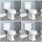 Sanitario WC Monoblocco con Cassetta, Sedile Copri WC Soft-Close - Varie Leve di Scarico - Richmond